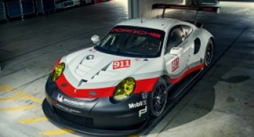 Nuova Porsche 911 RSR, pronta per la stagione 2017 la nuova GT da gara