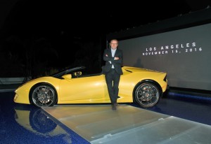 Lamborghini Hosts Global Debut of the Huracan RWD Spyder