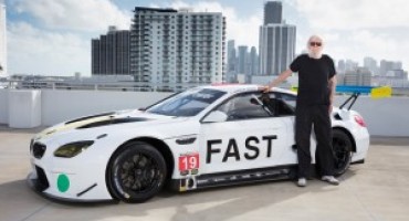 BMW presenta a Miami la nuova Art Car che correrà la 24 Ore di Daytona