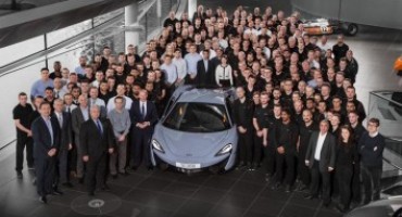 McLaren Automotive: raggiunta la soglia delle 10.000 automobili costruite
