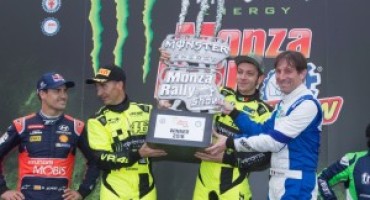 Valentino Rossi vince la 37esima edizione del Monza Rally Show