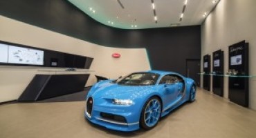 Bugatti apre un nuovo showroom a Taipei