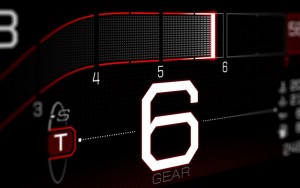 All-New Ford GT Supercar’s Digital Instrument Display