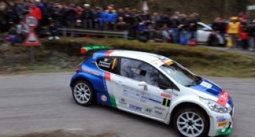 40° Rally del Ciocco, nella prima tappa brilla l’equipaggio Andreucci/Andreussi su Peugeot 208 T16 R5
