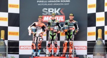 WSBK – Aragon: in Gara 1 Jonathan Rea conferma la sua leadership e sale quota cinque vittorie