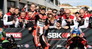 WSBK – Aragon: in gara 2 vince Chaz Davies su Ducati e rompe l’egemonia di Jonathan Rea