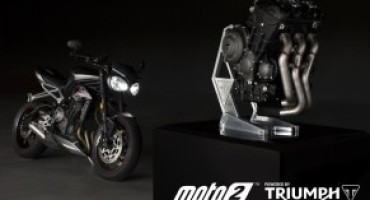 Triumph, dal 2019, sarà fornitore esclusivo dei motori per il Campionato Moto 2