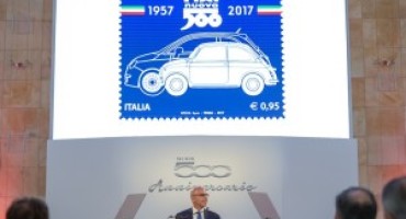 Fiat 500, arriva il francobollo celebrativo