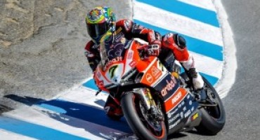 Superbike, al Mazda RaceWay di Laguna Seca vittoria di Chaz Davies in Gara 1