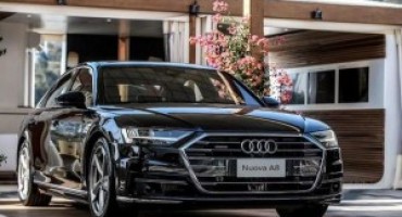 Nuova Audi A8, a Porto Cervo la première nazionale dell’ammiraglia dei quattro anelli