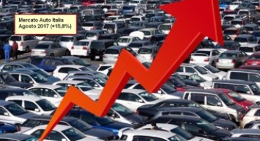 ANFIA – Mercato Auto Italia: crescita a due cifre nel mese di Agosto (+ 15,8%)