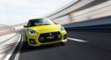 Nuova Suzuki Swift Sport, debutta al Salone di Francoforte 2017 la terza generazione