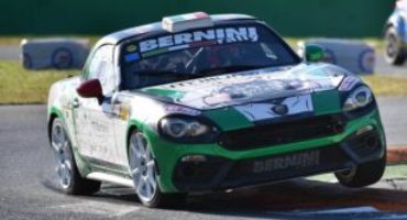 Monza Rally Show, grande spettacolo dell’Abarth 124 Spider