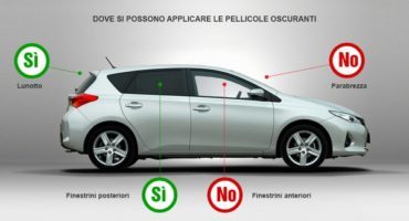 Auto, pellicole oscuranti per vetri: cosa dice la legge