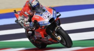 MotoGP, Dovizioso chiude al comando le libere di Misano