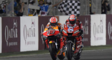 MotoGP, un grande Dovizioso espugna il Qatar