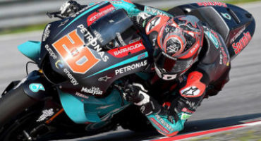 MotoGP, Quartararo chiude al comando le libere di Silverstone