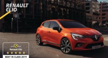 Nuova Renault Clio, la city car più sicura, secondo EuroNCAP