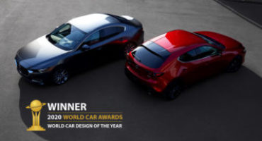 Mazda3, nel segno della filosofia stilistica Kodo, vince il Premio World Car Design of the Year 2020