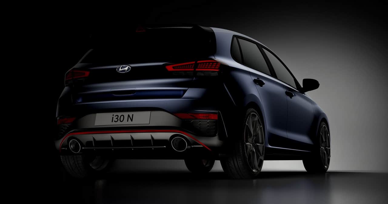 Nuova Hyundai i30 N, nuovo il design: ora il cambio ha la doppia frizione